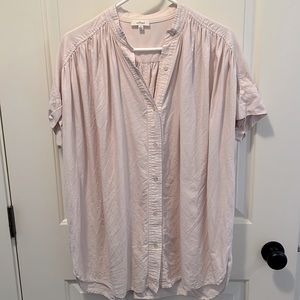 💢SOLD💢 Wilfred Ruched button up top